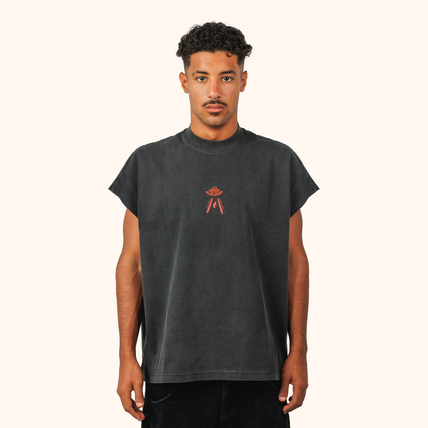 Black Moonlanding Logo Top