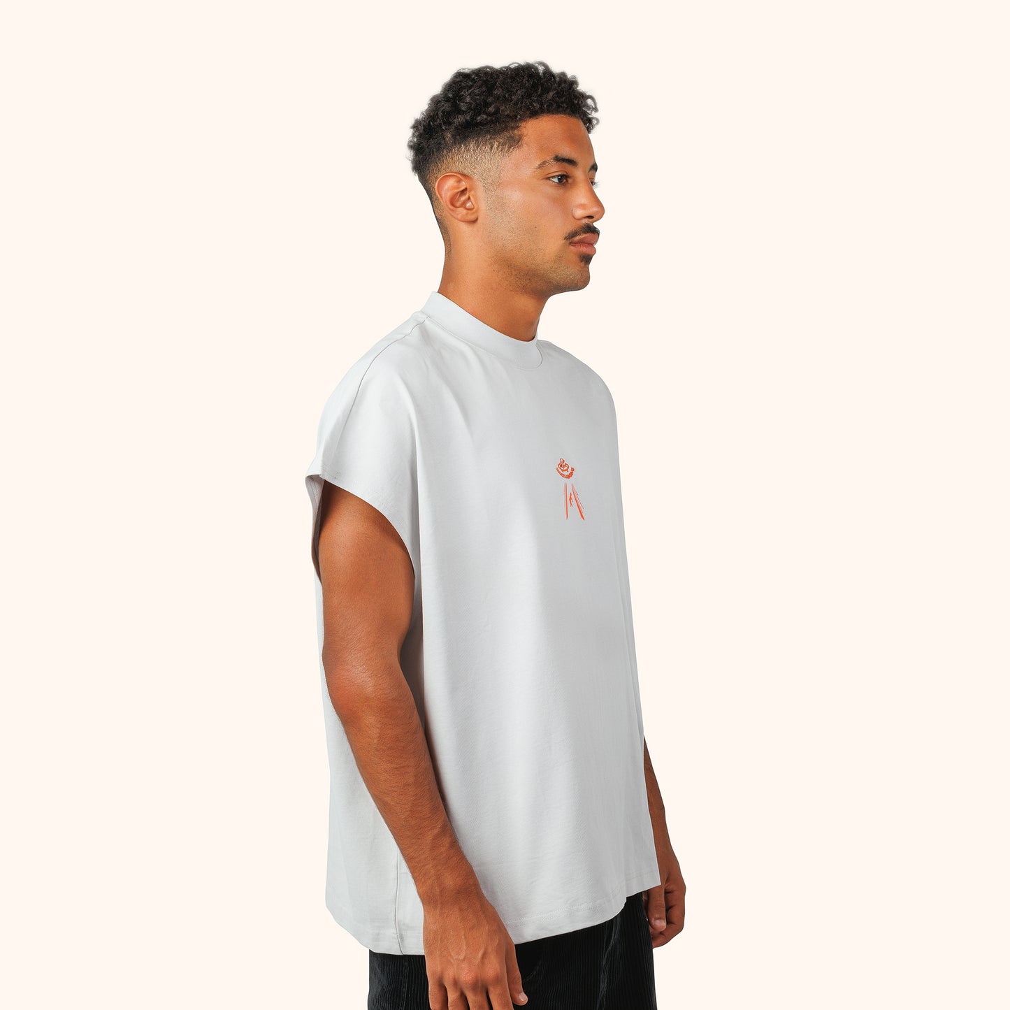 Grey Moonlanding Logo Top