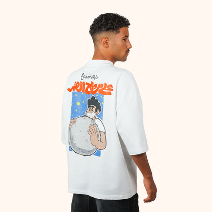 Landing On The Moon Oversized T-shirt