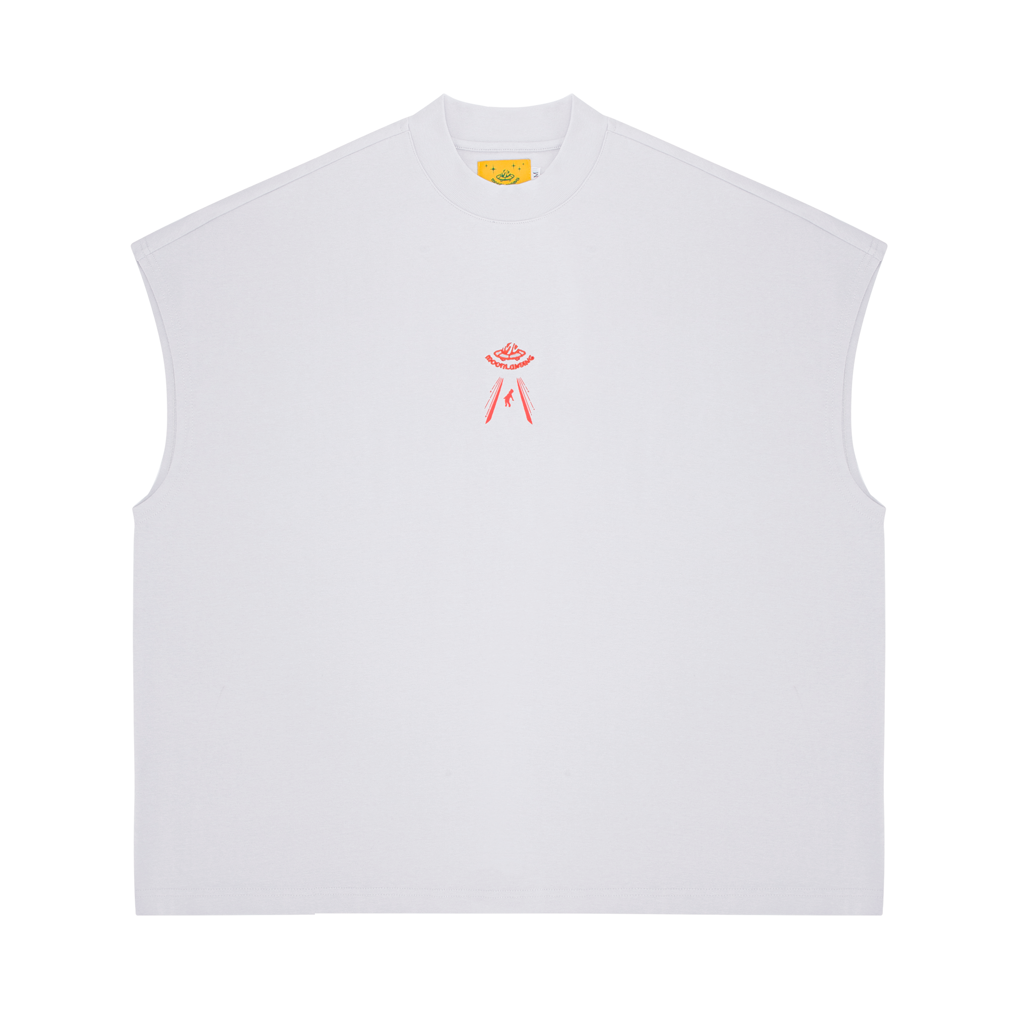 Grey Moonlanding Logo Top